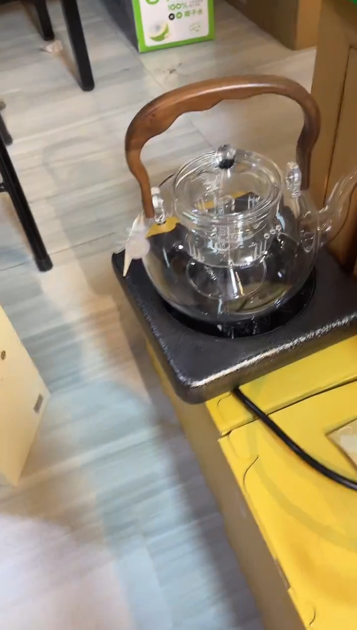 不****诗小坐电陶炉/砚台XS-S2(炫银色)+禾器/山雅壶/透明