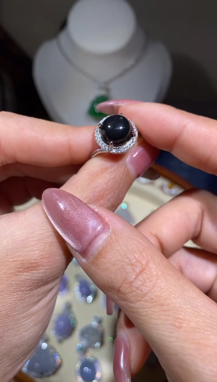 【闪购商品】翡翠戒指未镶嵌天然a货翡翠