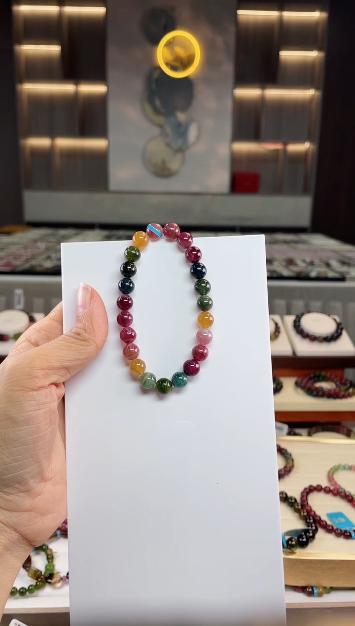 【闪购商品】碧玺单圈手串未镶嵌（多样性发一条）Q   