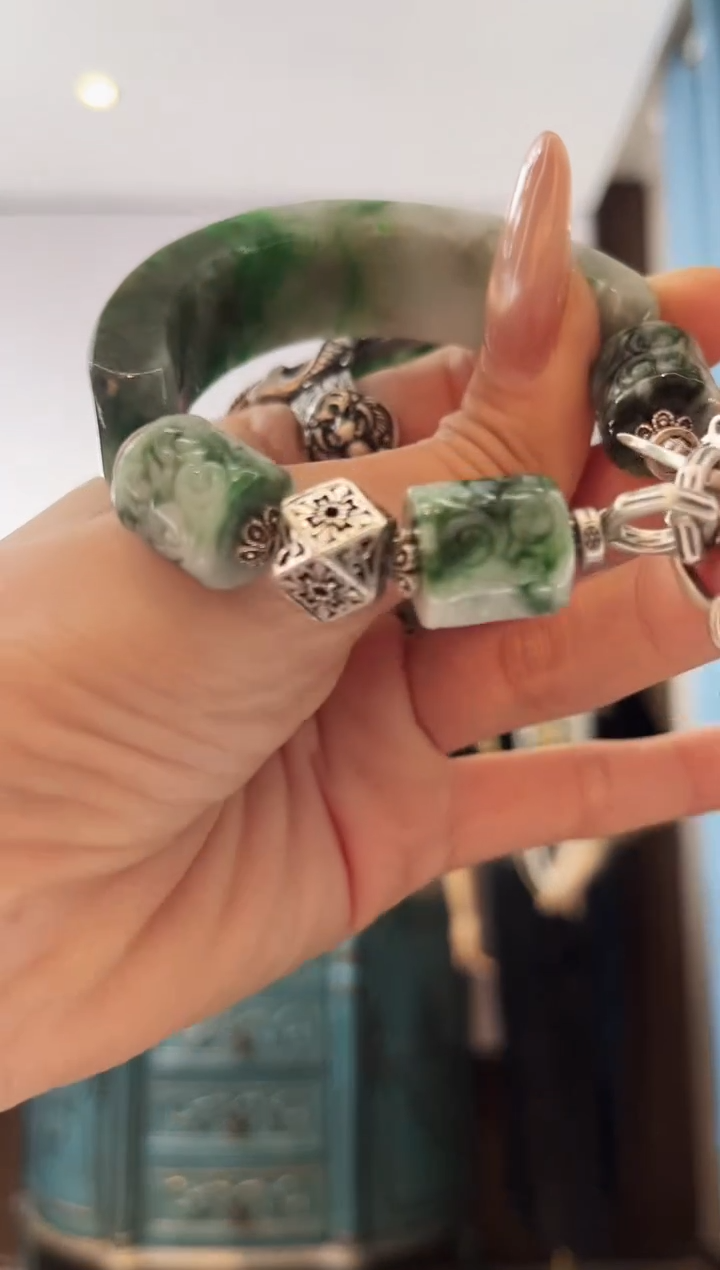 颈饰未镶嵌翡翠温*翡翠E397