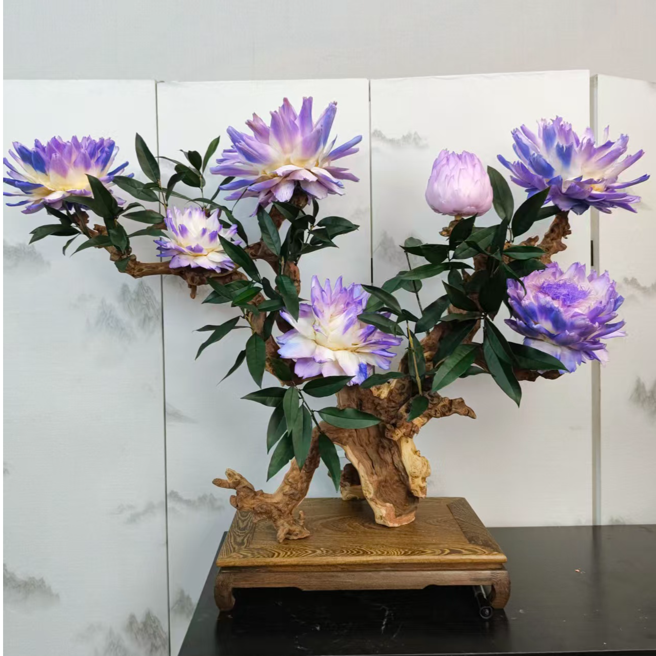 【前程似锦】永生花家居造景摆件