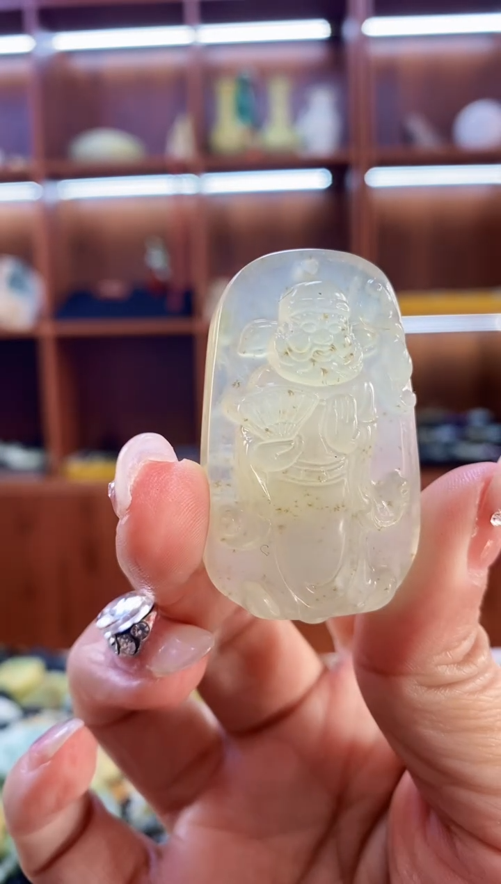 未镶嵌蛇纹石玉手串   