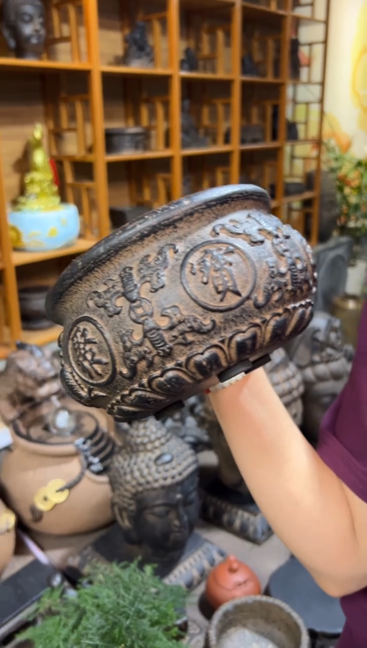 陶土【火山泥】聚宝盆