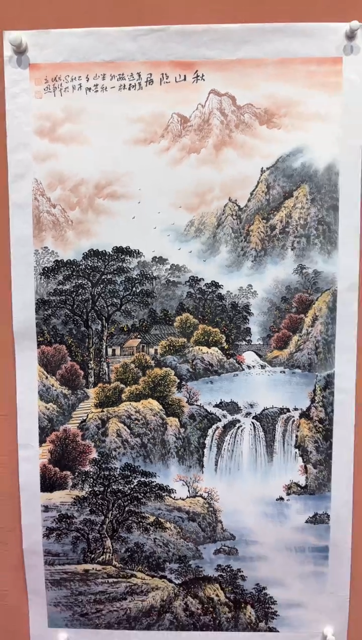 国画师立照老师国画作品
