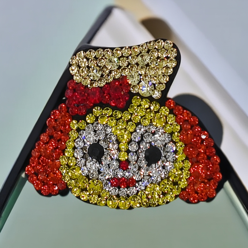 【可琦安饼饼】BB夹鸭嘴夹发圈手工时尚彩色洋气仙女爆款轻奢卡通