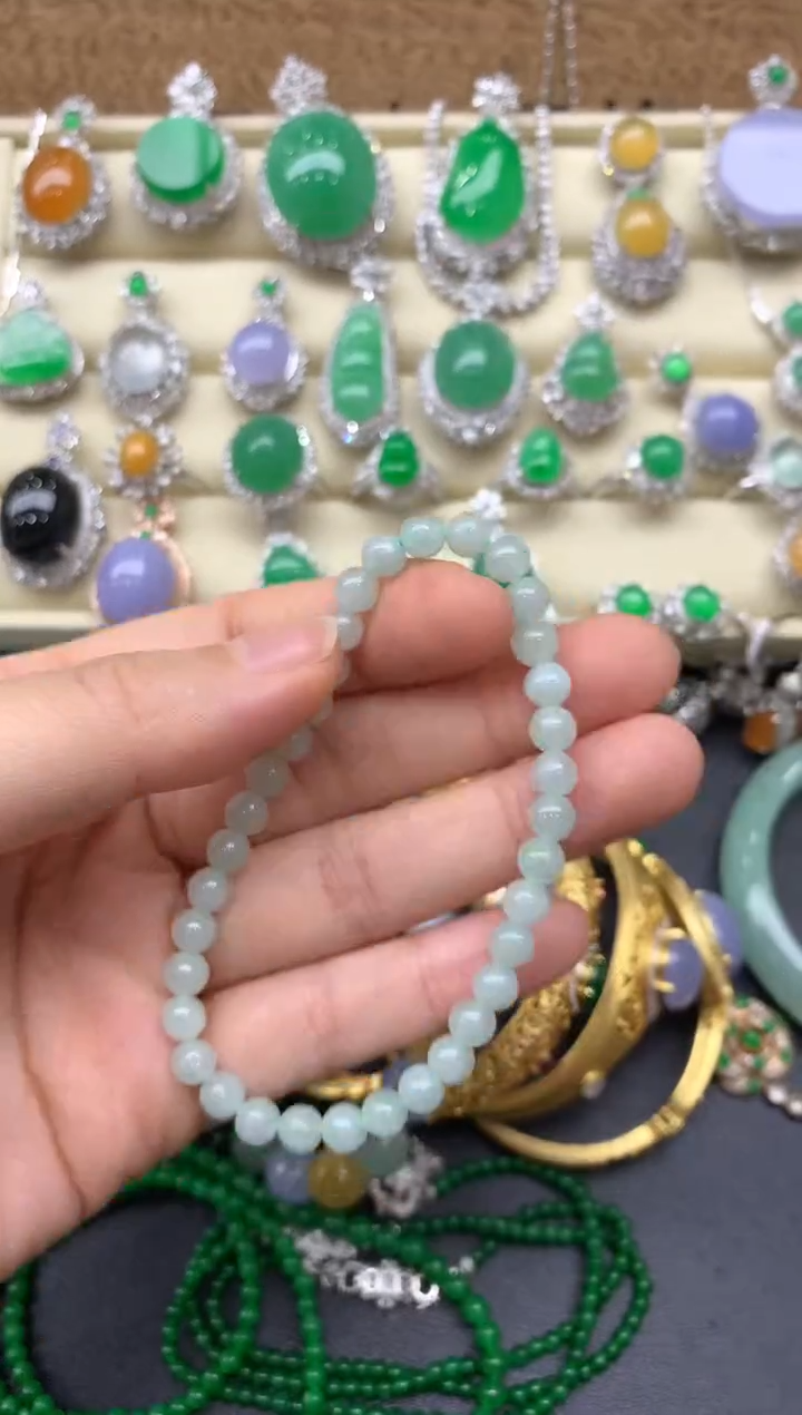 未镶嵌翡翠手链230-中国好珍宝