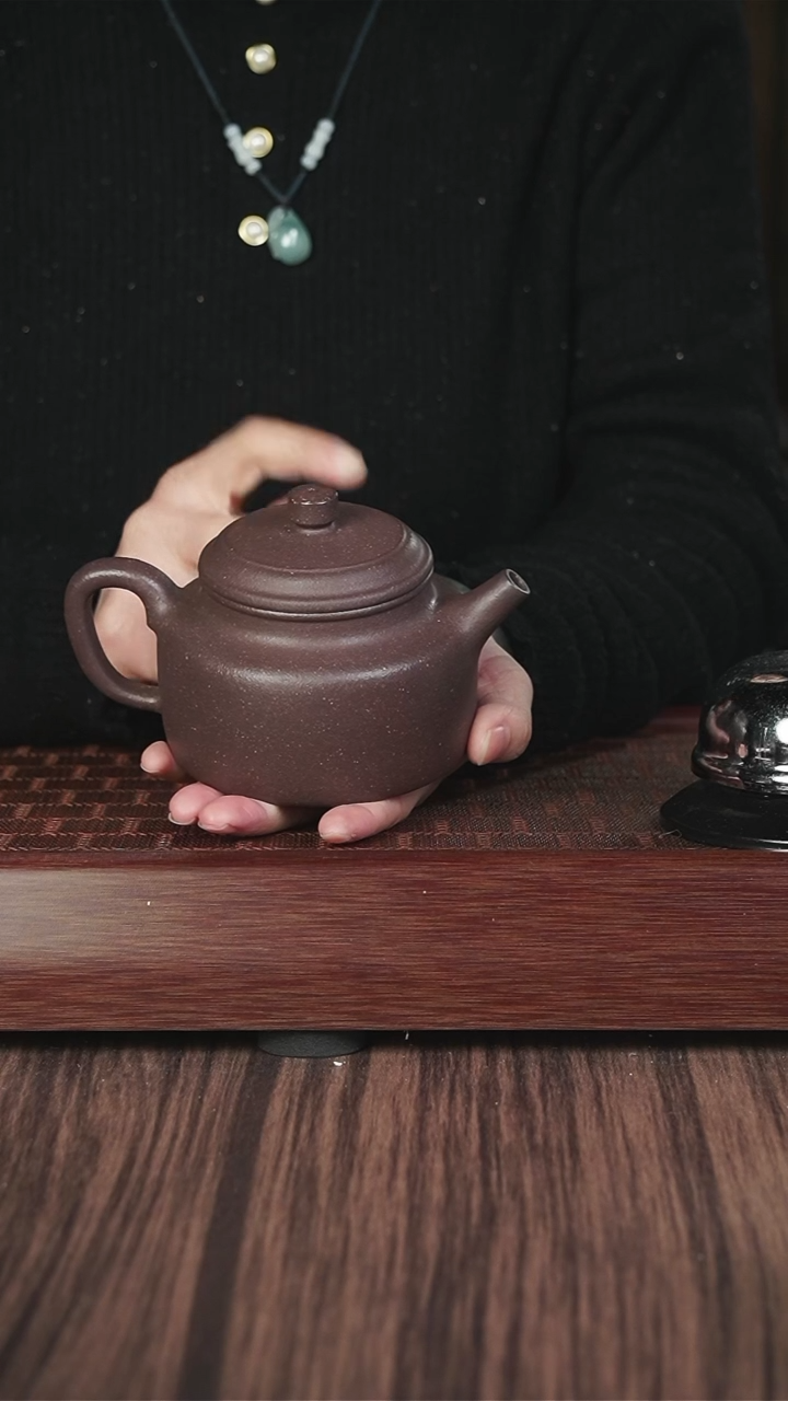 【闪购商品】紫砂茶壶csl  粗砂天青  德钟