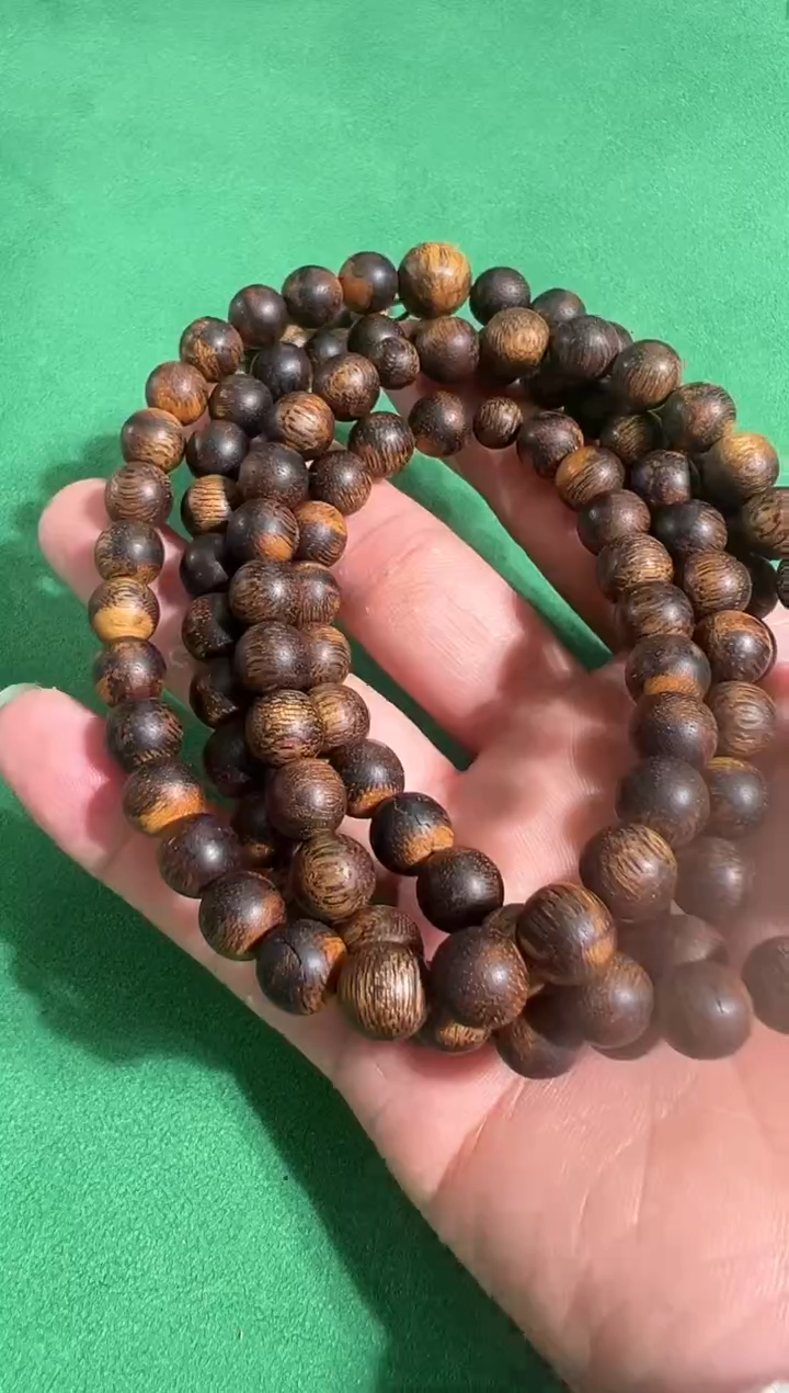 【闪购商品】沉香手串123号43克沉水芽庄多样性发一