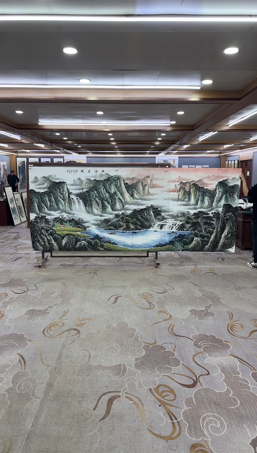 绘画Y-邵明义-大丈二-山水画