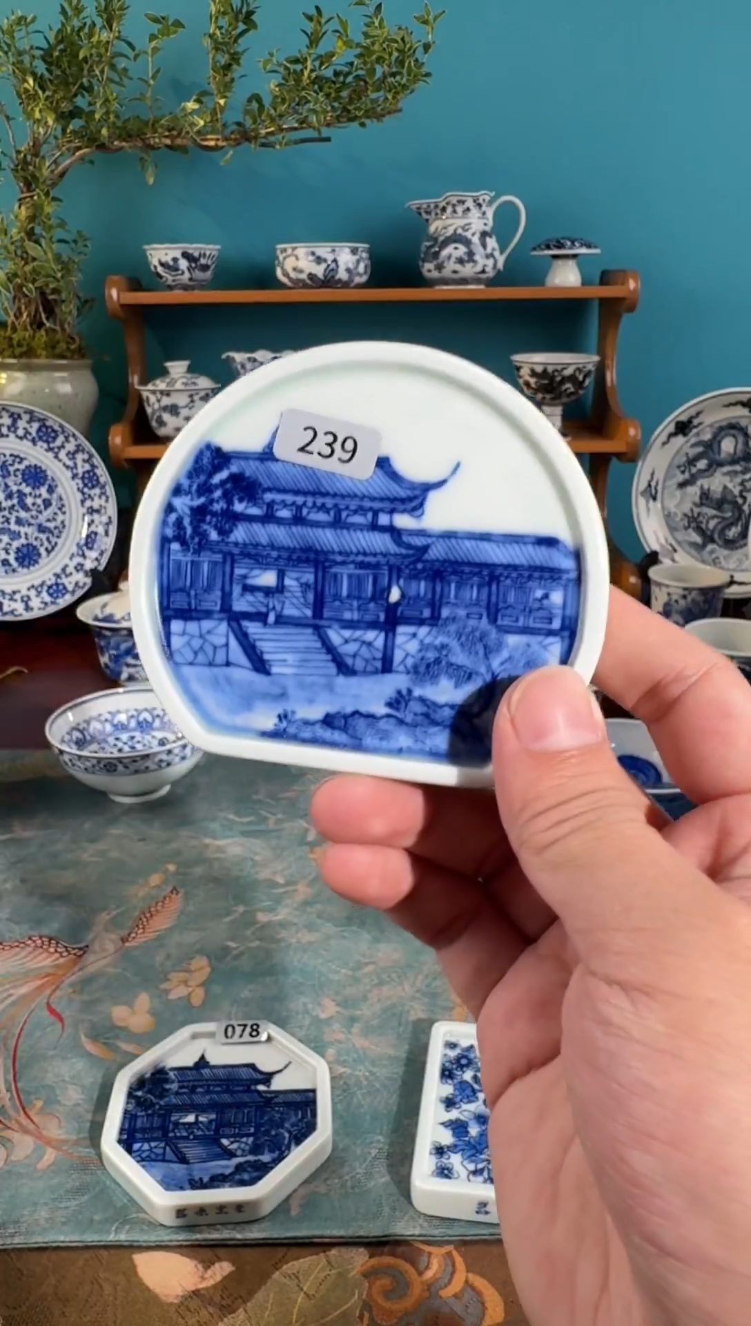 不二说瓷纯手绘杯239