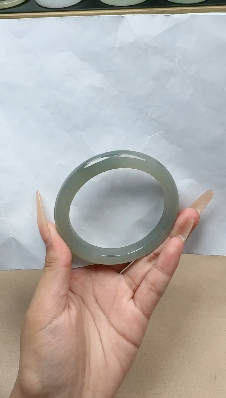 【闪购商品】和田玉手镯未镶嵌58/59圈口YY