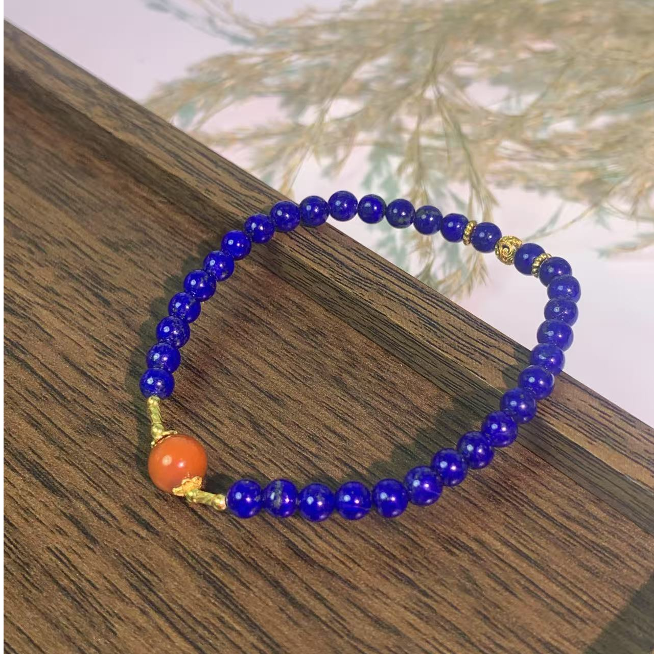 原创设计青金石手串F042【多样性发一】