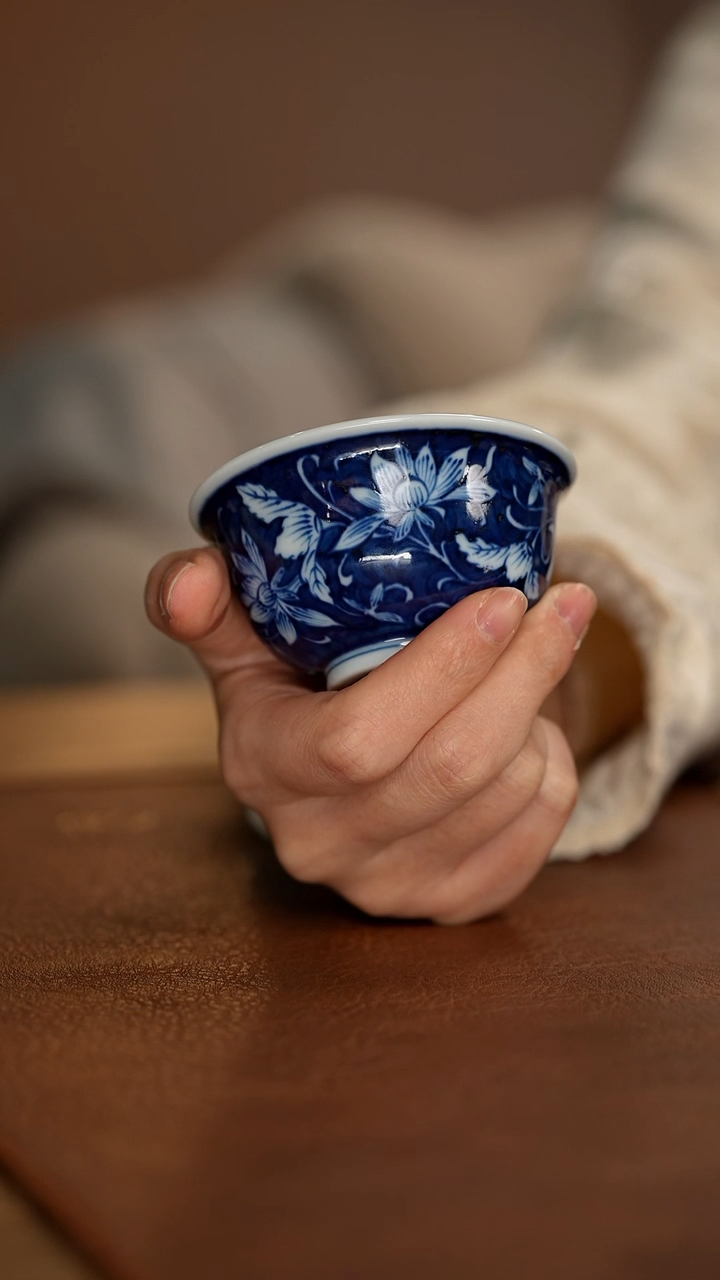 【闪购商品】瓷片景德镇斌芬陶瓷/湛蓝12