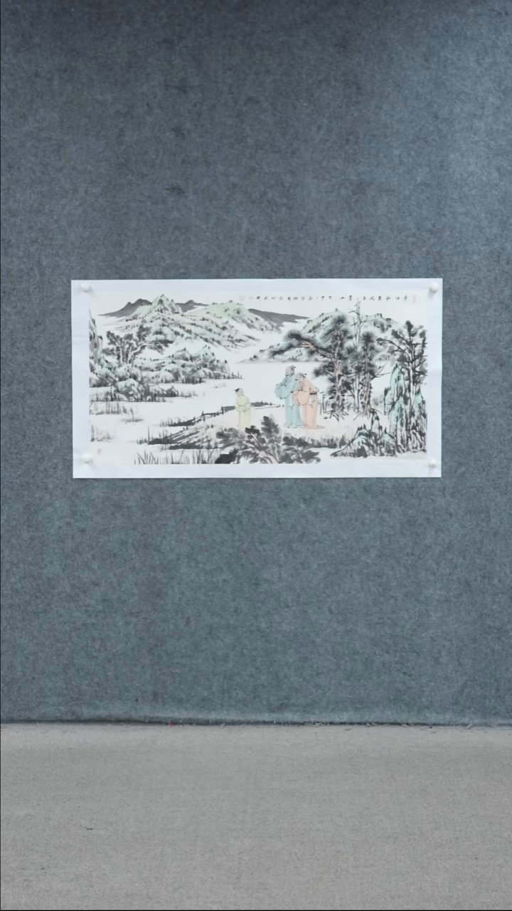 国画国画作品WXM老师