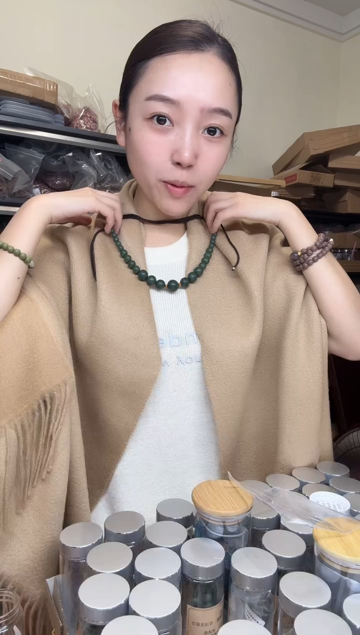 泥塑状元及第香0.8尺寸27子合香珠