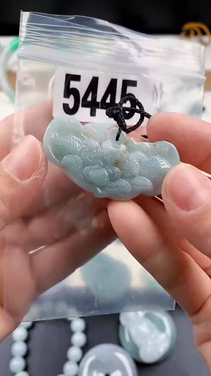 颈饰未镶嵌翡翠天然翡翠吊坠挂件
