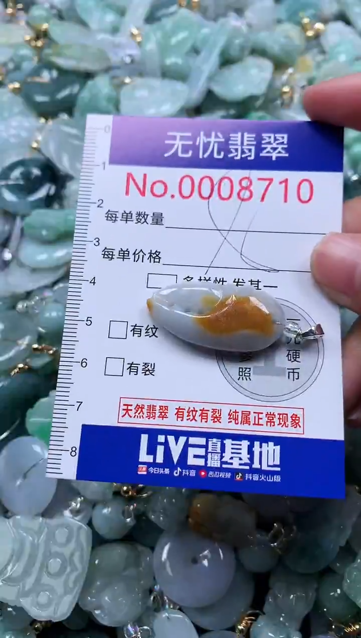 颈饰未镶嵌翡翠8710