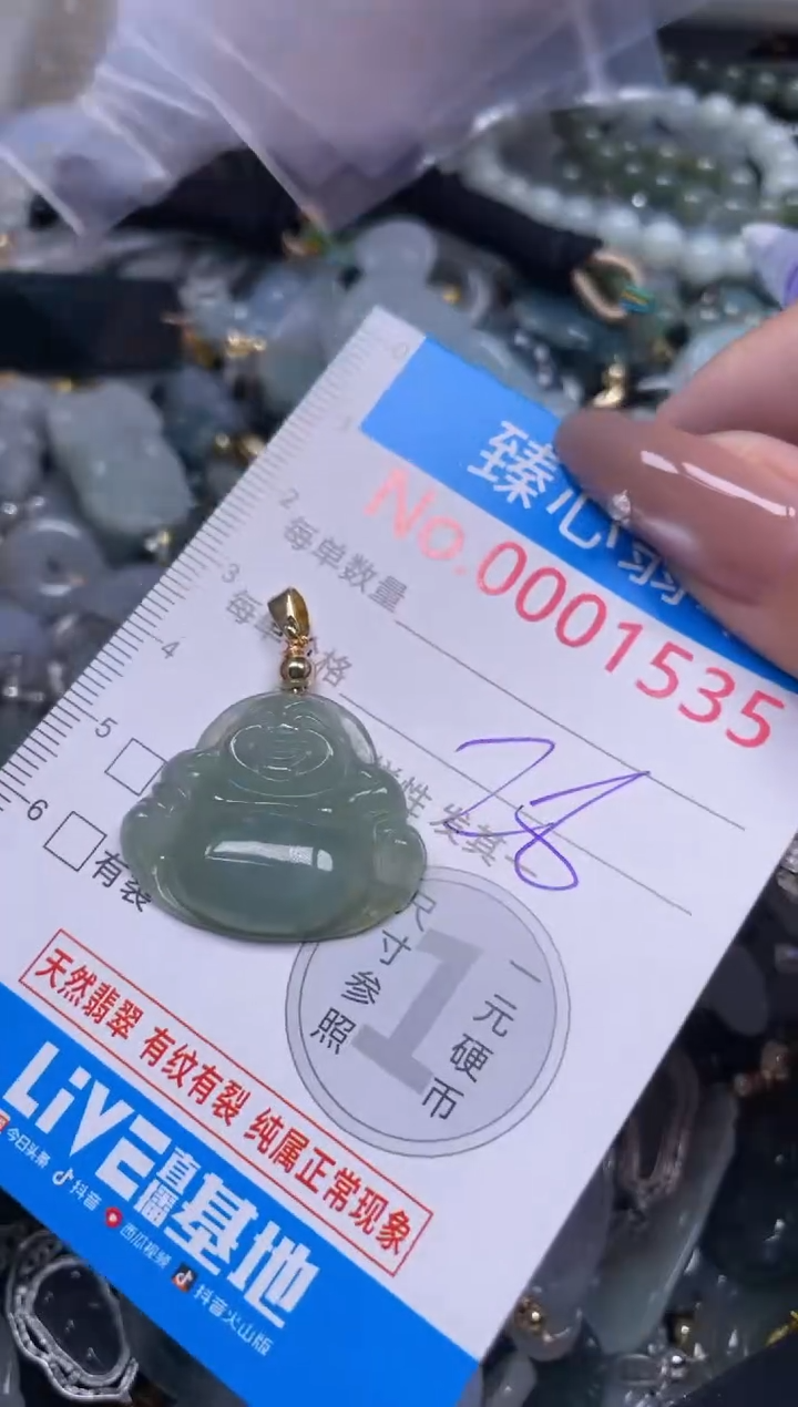 颈饰未镶嵌翡翠1535