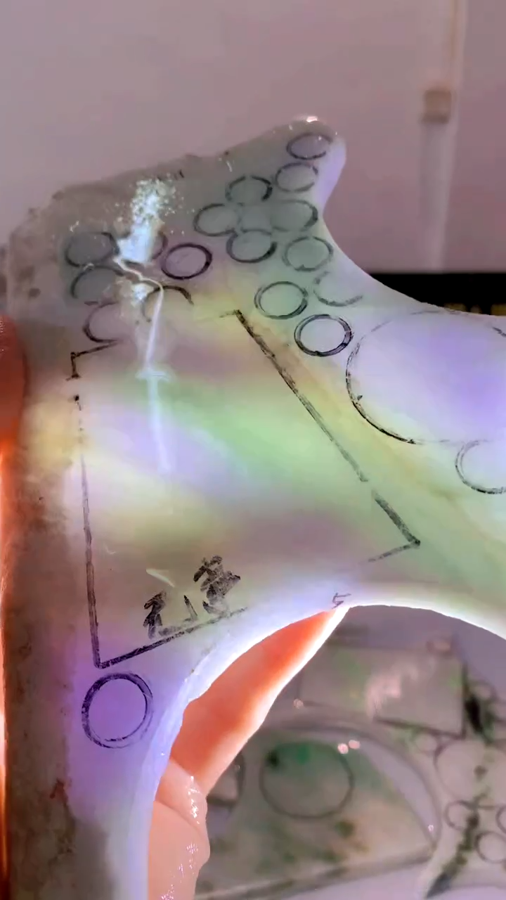 翡翠未镶嵌颈饰缅甸A货翡翠861