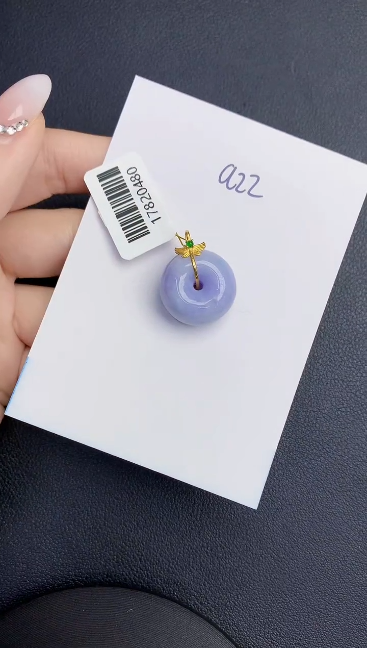 【闪购商品】翡翠颈饰18K金镶嵌000000000000