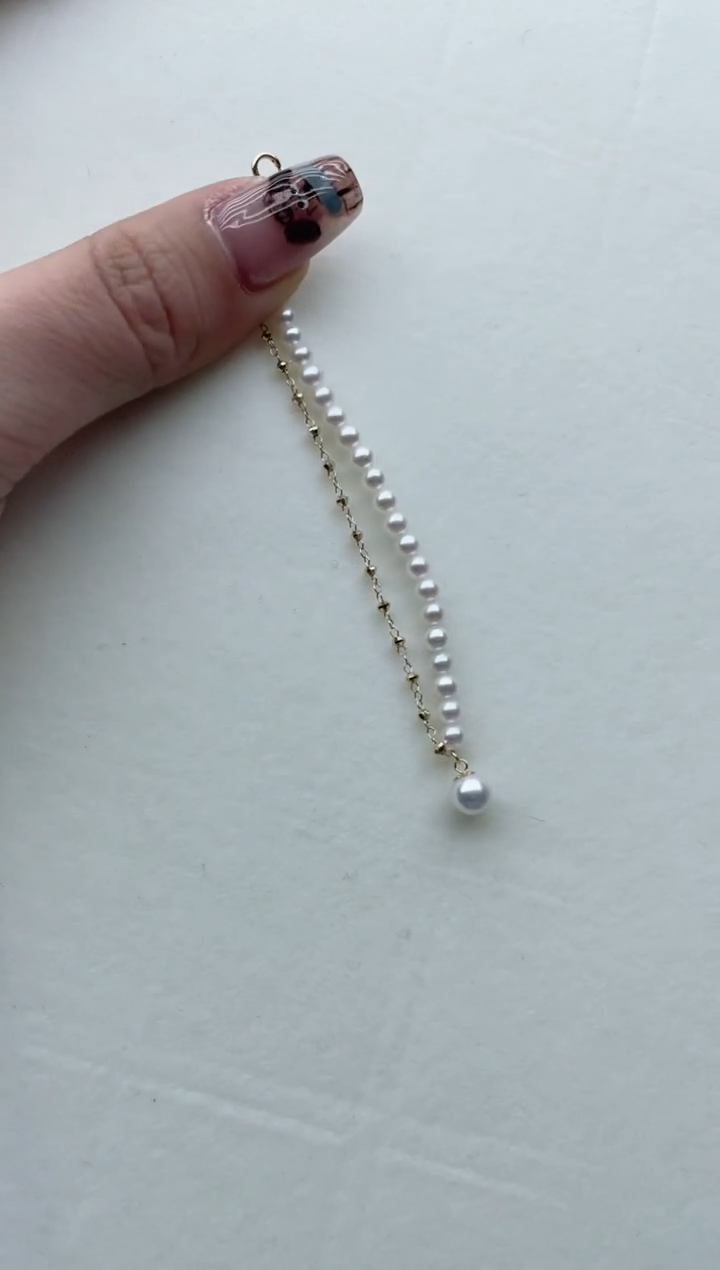 【闪购商品】18K金镶嵌海水珍珠手链7