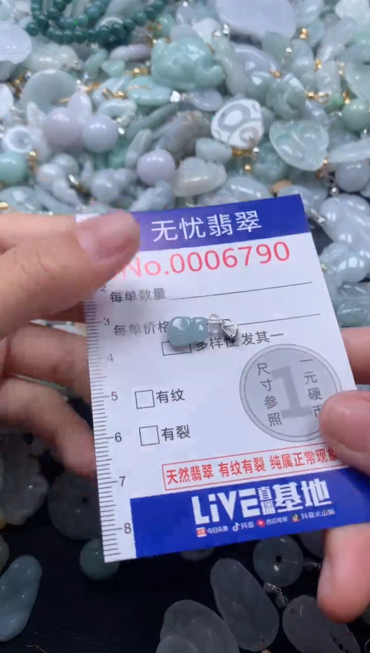 颈饰未镶嵌翡翠6790