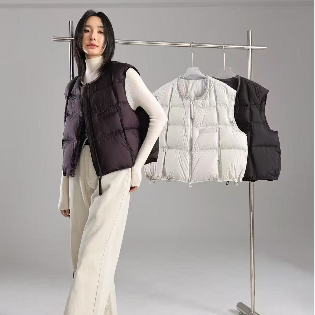  [ W i F i ]595圆领坎肩马甲冬新款叠穿保暖上衣