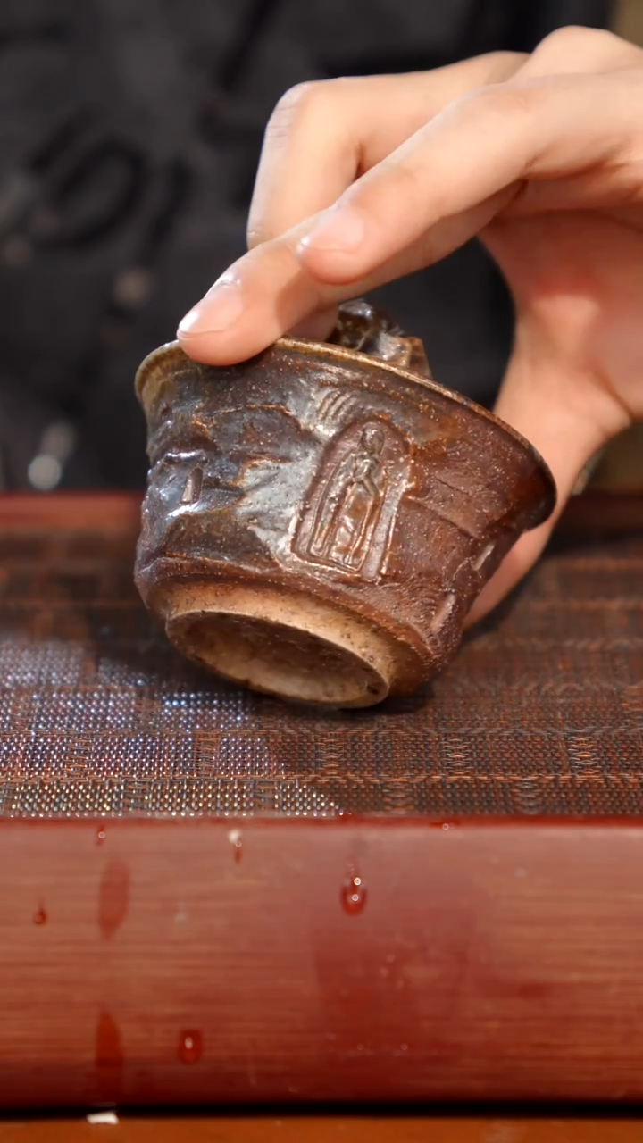 陶瓷奢瓷/瑞寅柴烧茶器（盖碗）1509