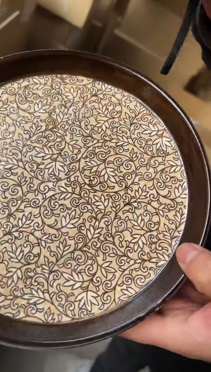 陶灶师21cm盘子一个装