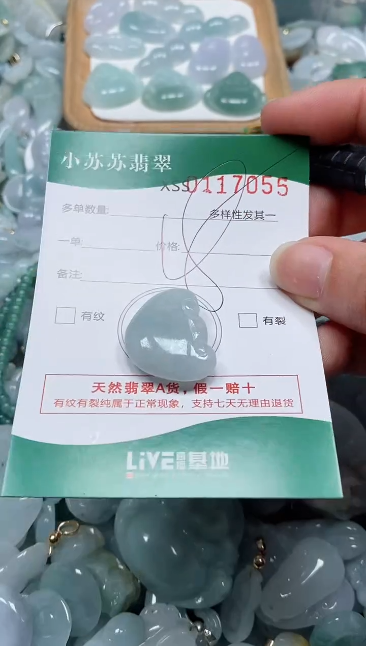 【闪购商品】翡翠颈饰未镶嵌闪购商品0117055