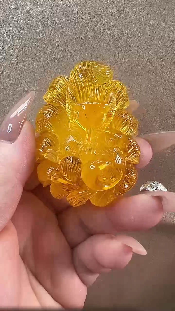 【闪购商品】琥珀颈饰未镶嵌吊坠