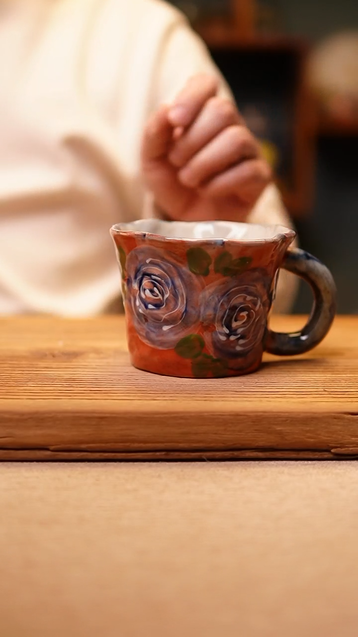 【闪购商品】@@陶园瓷舍@@纯手工手绘@高温釉下彩