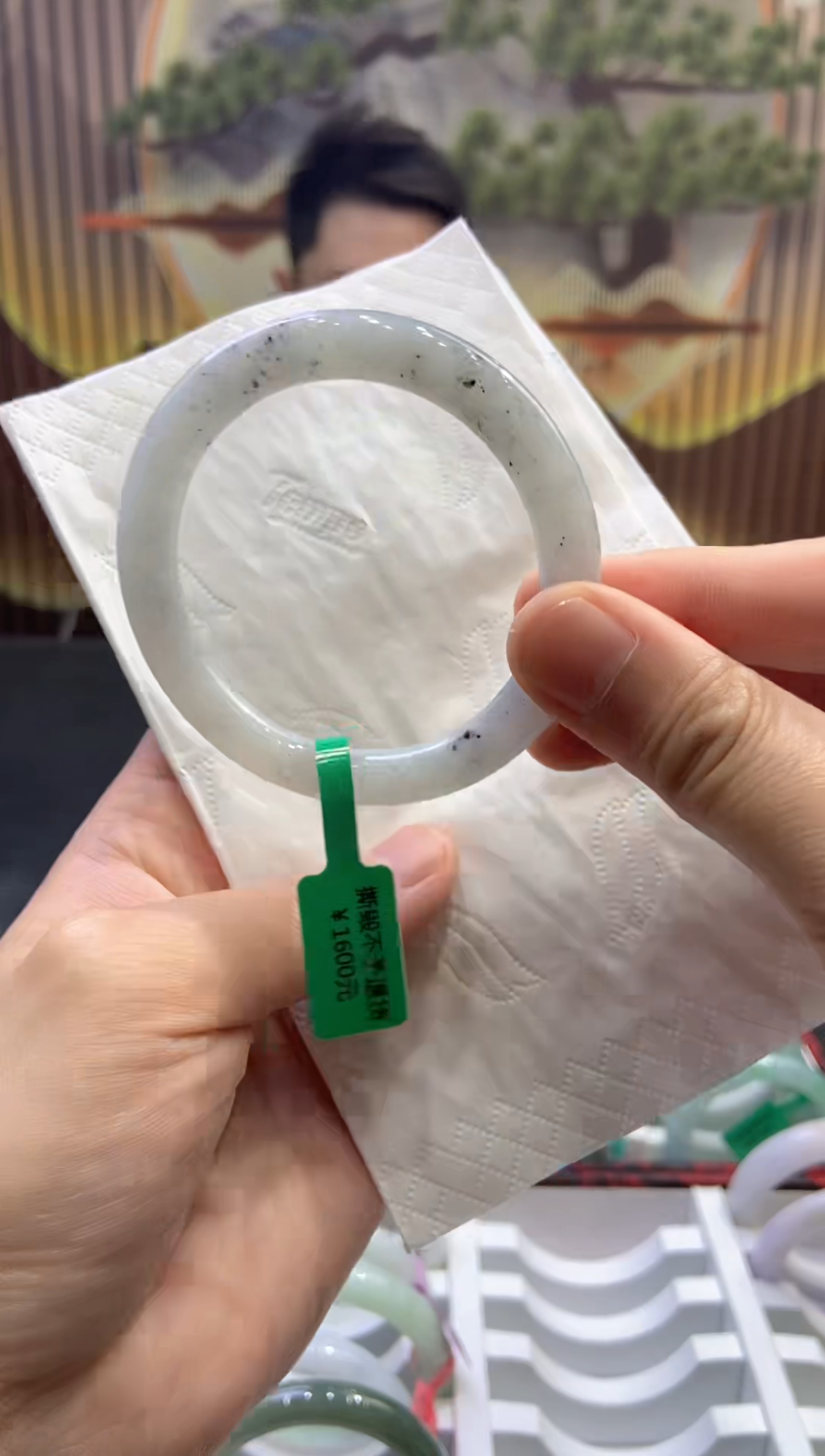 翡翠手镯未镶嵌多人05191