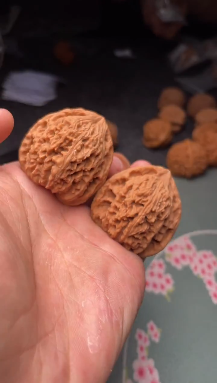 把件文玩核桃a48  南疆石 39尺