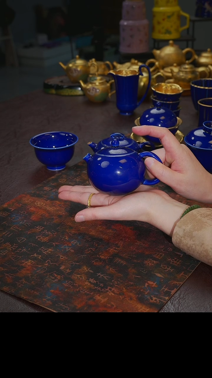 杯【宜景窑蓝宝王子系列】西施