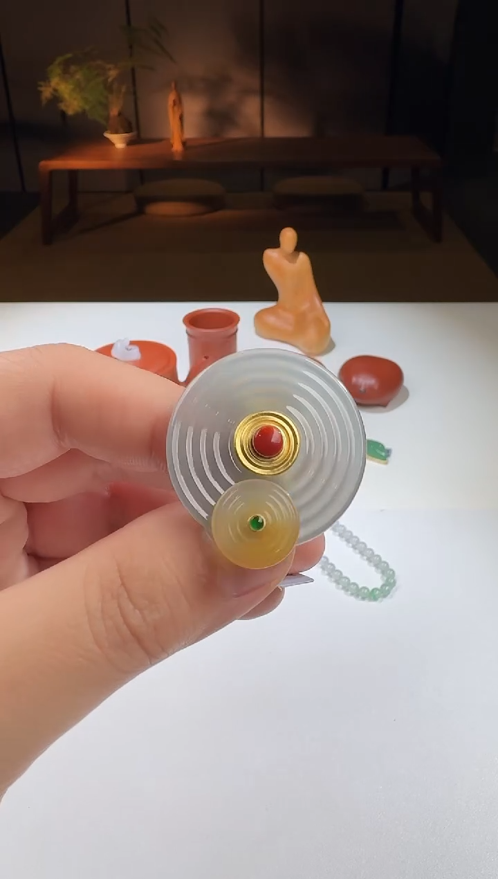 【闪购商品】翡翠戒指银S925镶嵌【吴哥】