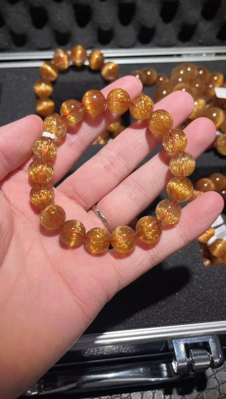 【闪购商品】水晶手链未镶嵌单圈发晶A11