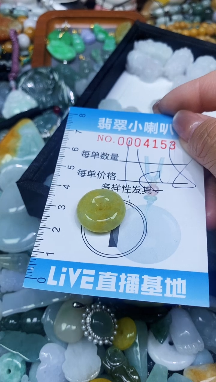 【闪购商品】翡翠颈饰未镶嵌闪购0004153多样性发其一