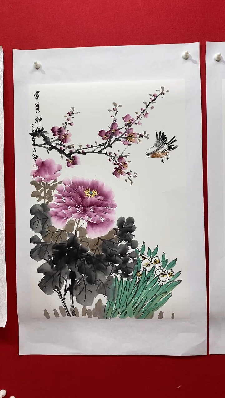 国画国画NYQ杰牛云勤老师作品