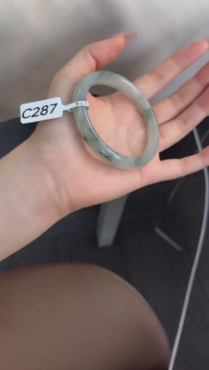 未镶嵌手镯石英质玉287