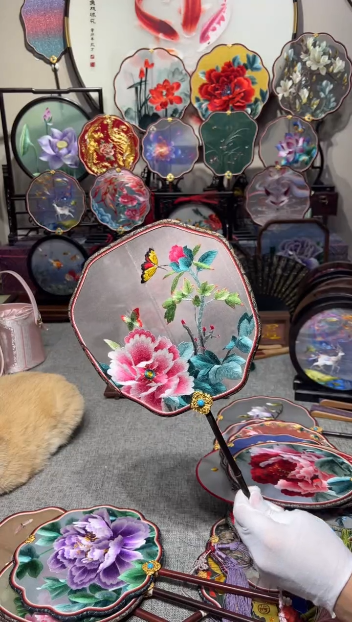 刺绣纯手工苏绣艺术品
