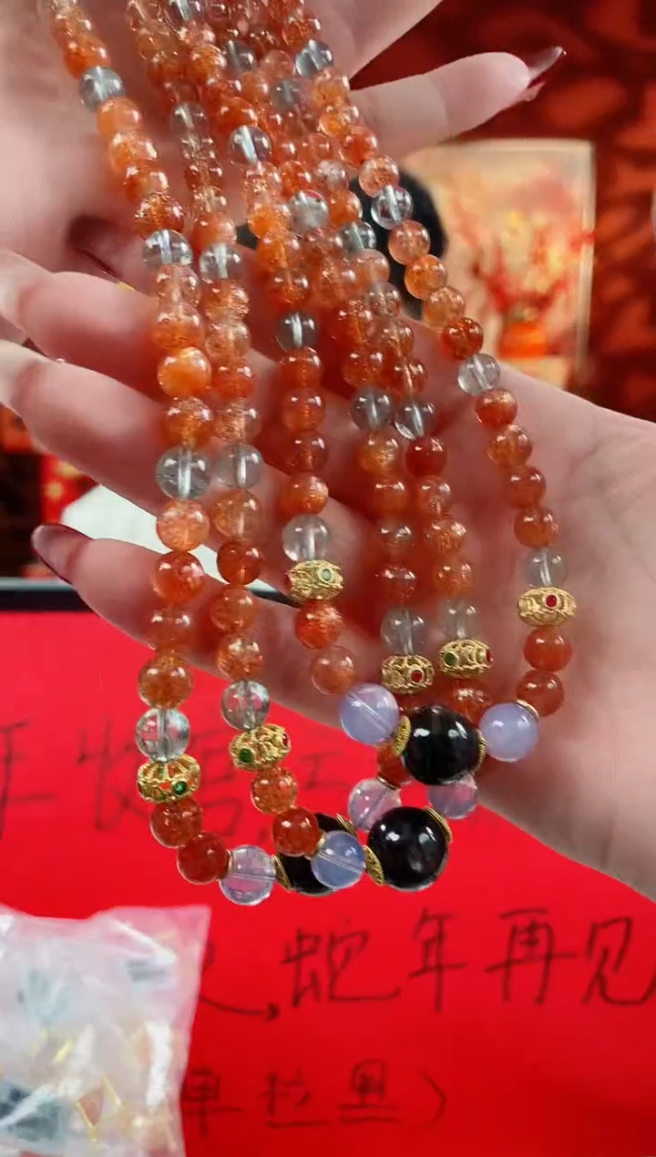 【闪购商品】长石锁骨链未镶嵌阿鲁沙锁骨链多样性发其一