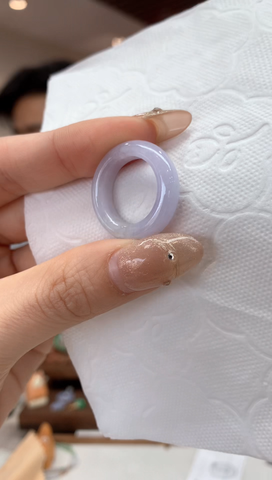 【闪购商品】翡翠戒圈未镶嵌戒圈  
