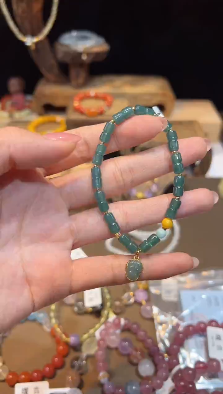 未镶嵌手链翡翠手饰@@A6837