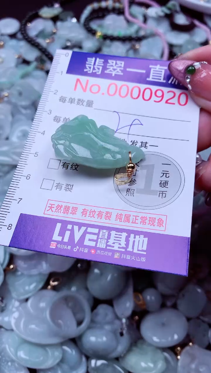 颈饰未镶嵌翡翠920