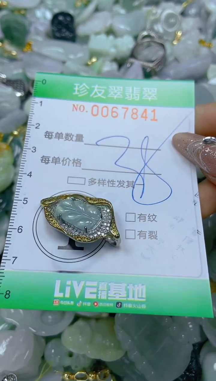 【闪购商品】翡翠颈饰未镶嵌闪购商品0067841