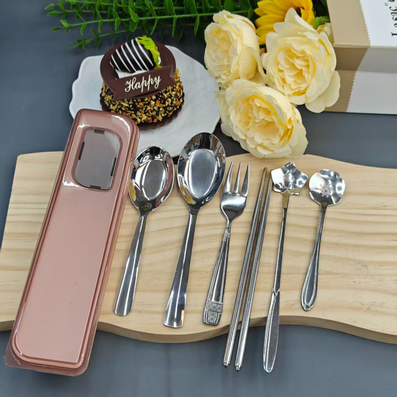 出行便携元宝勺六件套【汤姆福利专场】