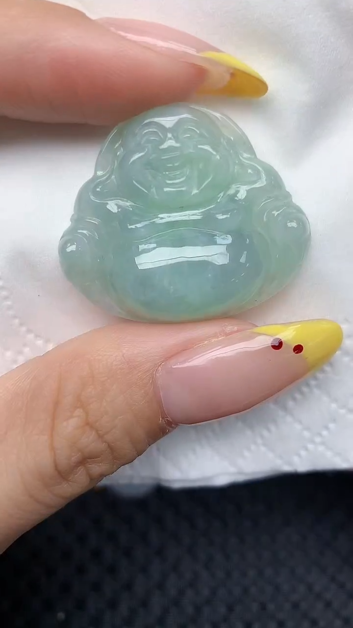 翡翠未镶嵌项链天然翡翠A货