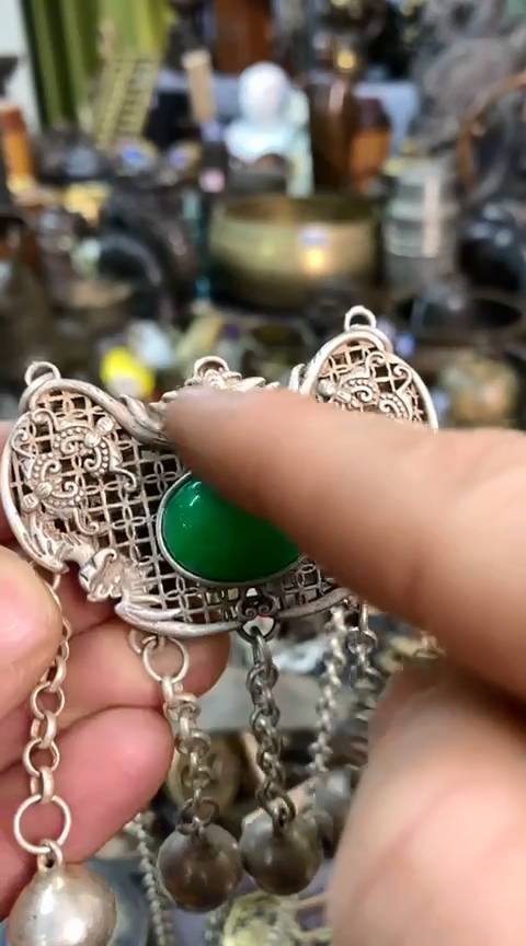 【闪购商品】一物一拍编号嵌绿挂锁