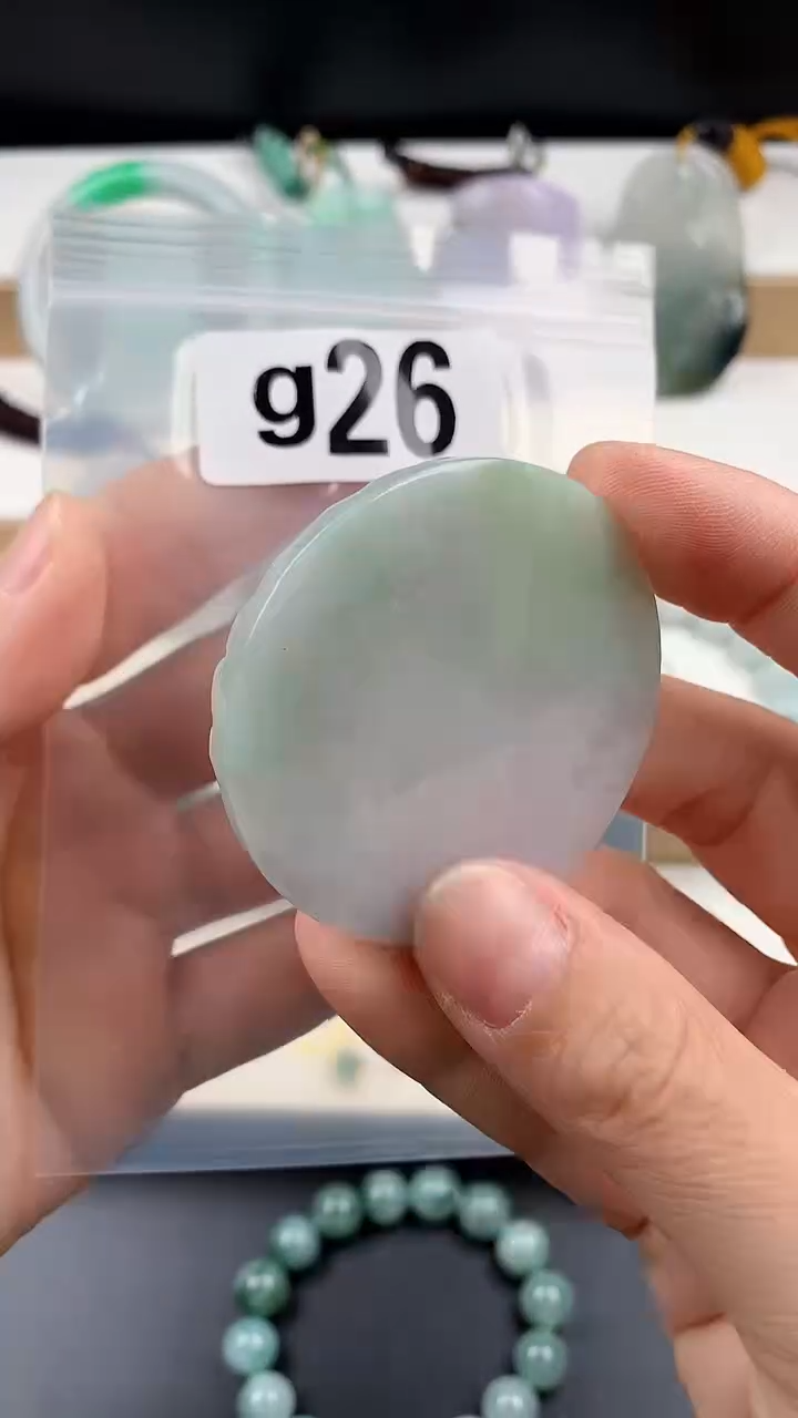 颈饰未镶嵌翡翠天然翡翠吊坠挂件